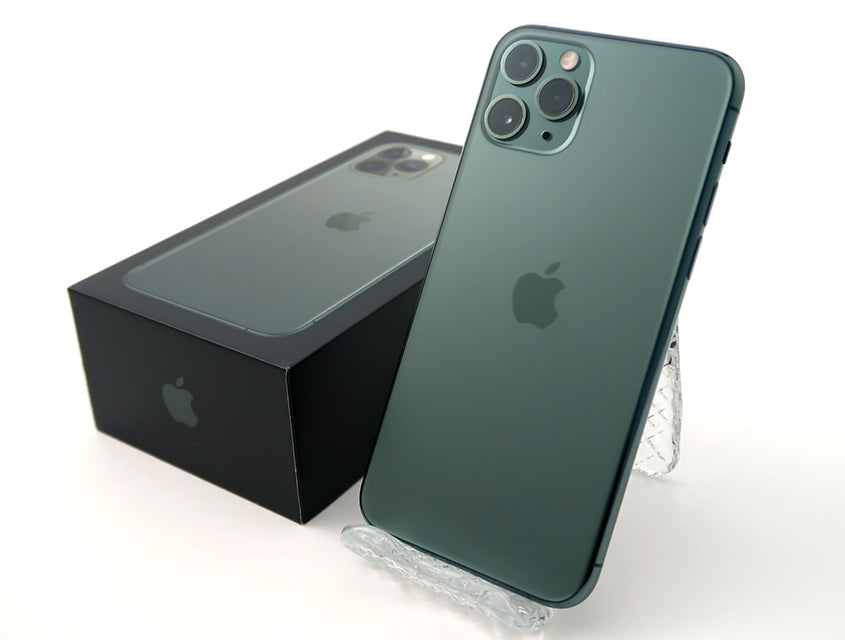 【バッテリー100%】iPhone 11 Pro ミッドナイトグリーン256GB
