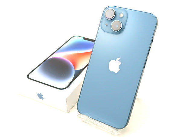 NW制限▲(赤ロム永久保証) iPhone14 128GB Aランク ブルー