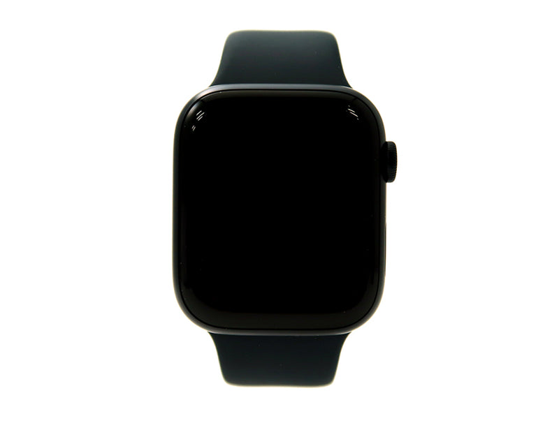 Apple Watch Series 9 45mm GPS+Cellularモデル アルミニウムケース スポーツバンド ミッドナイト/ミッドナイト Aランク