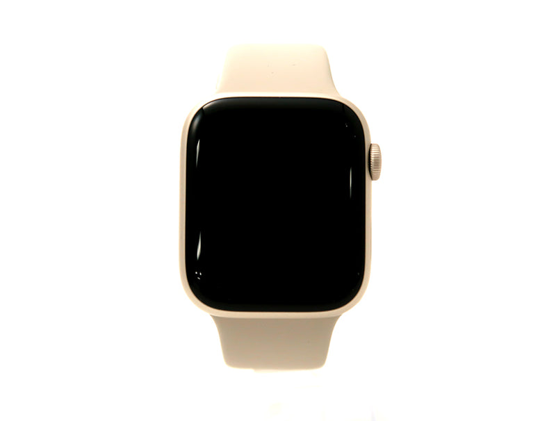 Apple Watch Series 8 45mm GPS+Cellularモデル アルミニウムケース スポーツバンド スターライト/スターライト Apple認定整備済品（新品状態・開封済み）