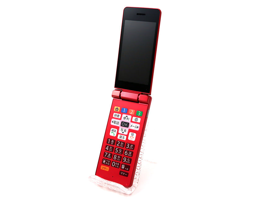 美品）simフリー かんたん携帯１１ ピンク - スマートフォン本体