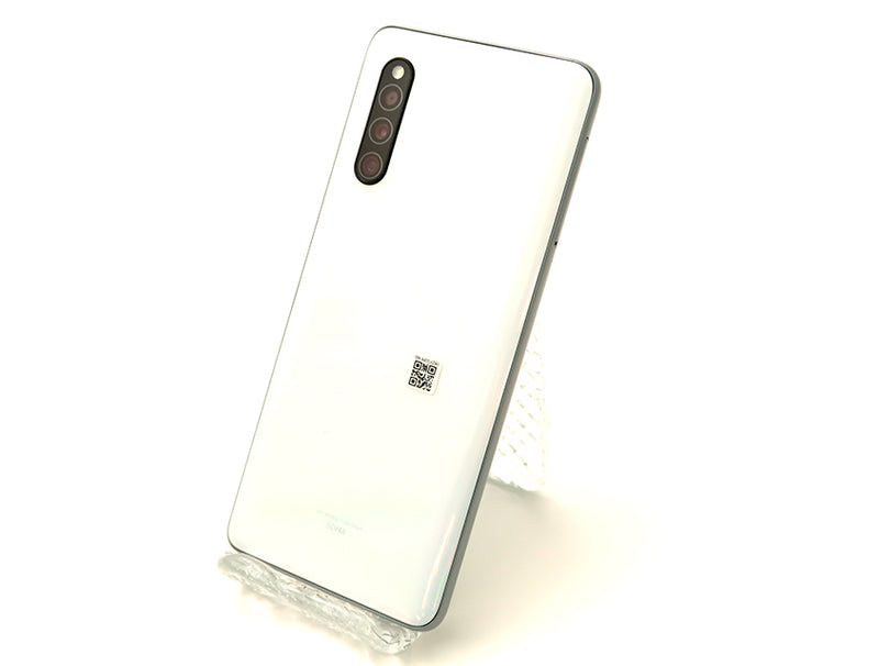 新品同様 SCV48 Galaxy A41 ホワイト サムスン Galaxy A41 SCV48 au