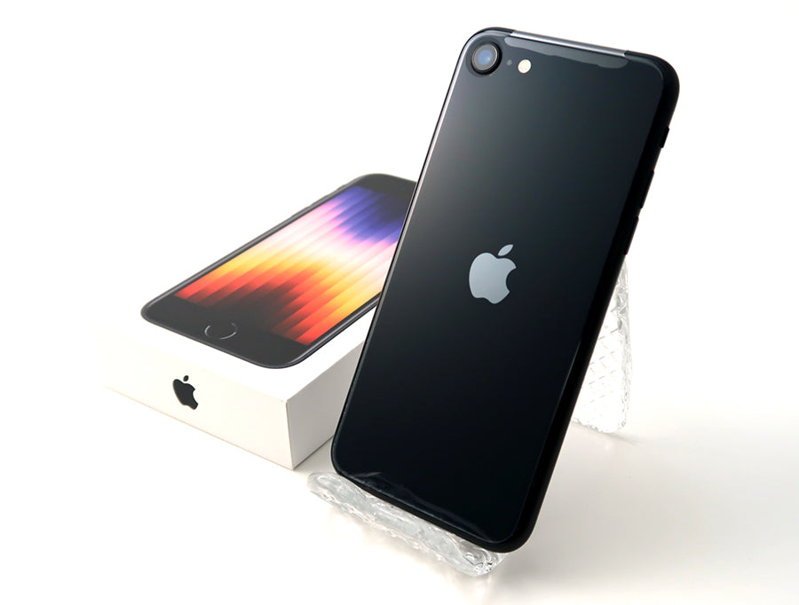 iPhone - SIMロック解除済み iPhoneSE 第3世代 128GB Aランク 本体【ReYuuストア】 ミッドナイト iPhone SE（第3世代） 【本】「新品-SIMロック解除済」iPhone SE