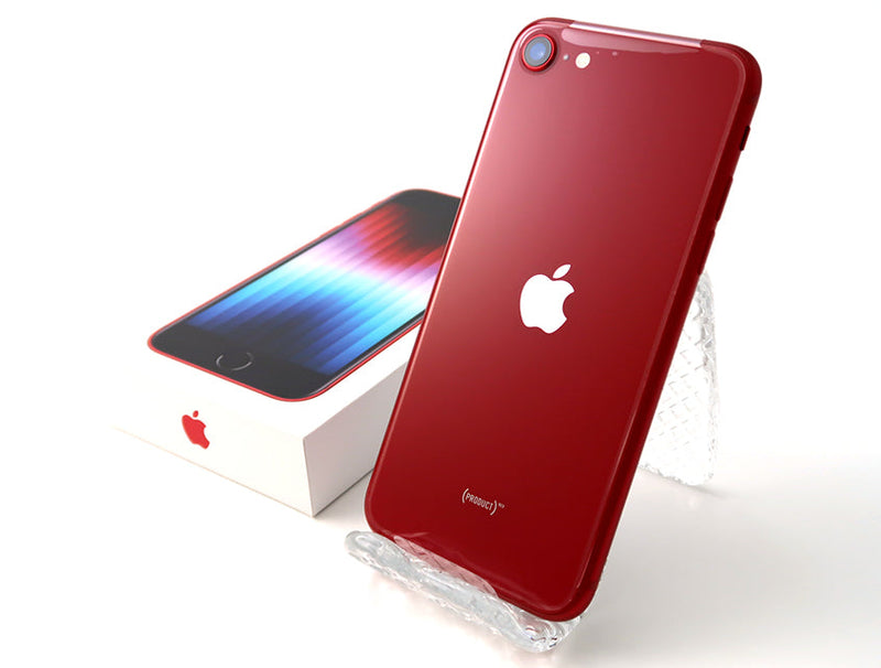 【新品未使用】iPhone SE 3 第三世代 64GB 本体 赤 Red