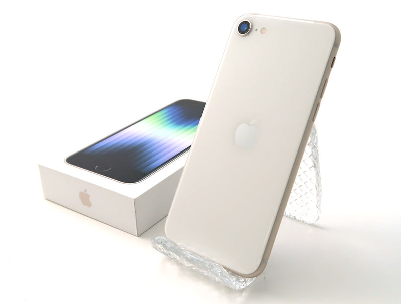 アップル iPhoneSE 第3世代 64GB ミッドナイト 開封済