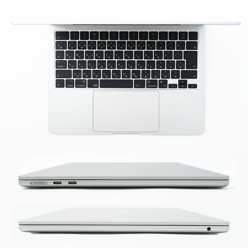 MacBook Air (M2, 2022) 13.6インチ メモリ16GB SSD 512GB Apple認定