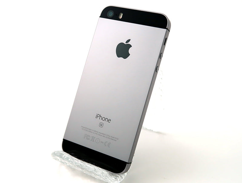 メーカー認定整備済 iPhoneSE 16GB スペースグレー海外版ＳＩＭフリー