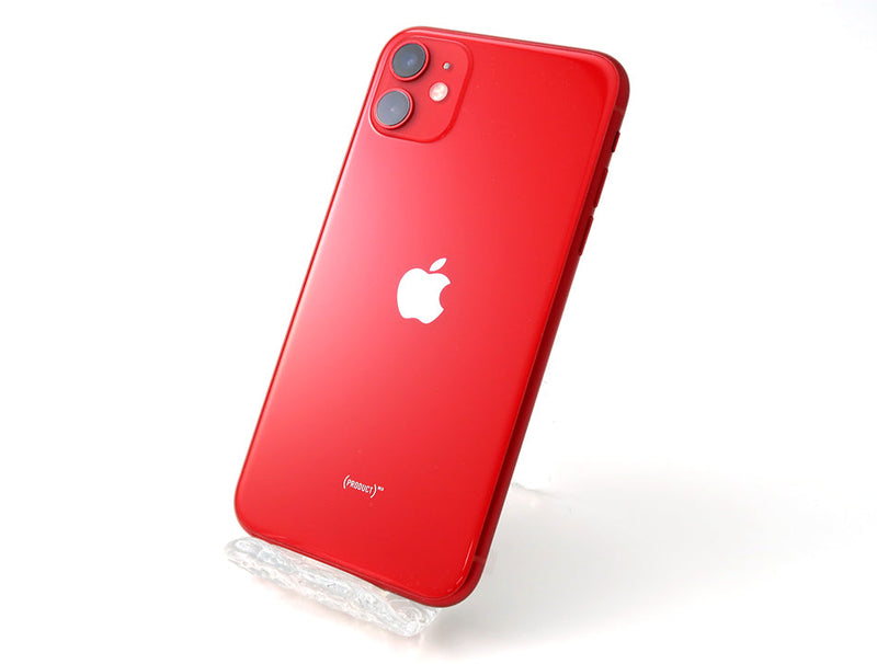 【最新作人気】バッテリー80%以上 iPhone11 64GB (PRODUCT)RED 中古 SIMフリー SIMロック解除済 格安SIM対応 iPhone